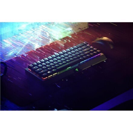 Mehāniskā tastatūra, Razer BlackWidow V3 Mini HyperSpeed, RGB, Yellow Switch, Melna, RU цена и информация | Klaviatūras | 220.lv