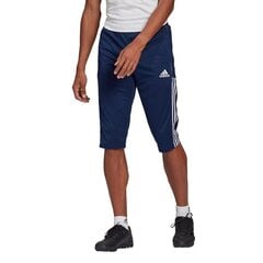 Спортивные шорты для мужчин Adidas Tiro 21 3/4 M GH4473, синие цена и информация | Мужская спортивная одежда | 220.lv