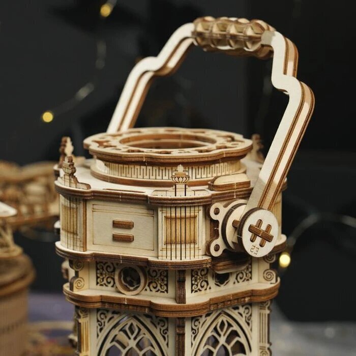 Konstruktors Robotime Victorian Lantern, 3D puzle cena un informācija | Konstruktori | 220.lv