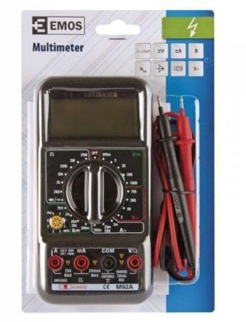 Digitālais multimetrs M92A cena un informācija | Rokas instrumenti | 220.lv