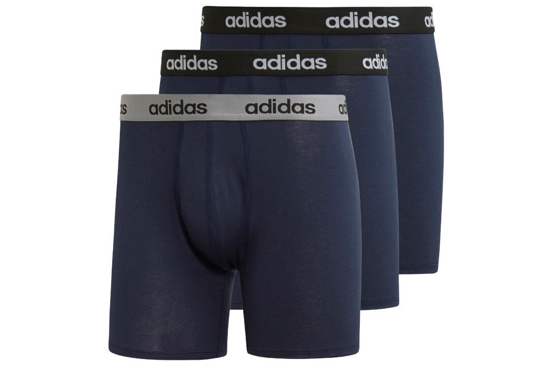 Apakšbikses vīriešiem Adidas Briefs 3Pac FS8394, 3 gab. cena un informācija | Vīriešu apakšbikses | 220.lv