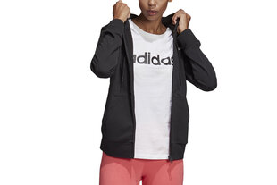 Džemperis sievietēm Adidas W Essentials Pln Fz Hd S DP2414, melns цена и информация | Женские толстовки | 220.lv