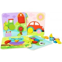 Koka puzle 4in1 Tooky Toy цена и информация | Игрушки для малышей | 220.lv