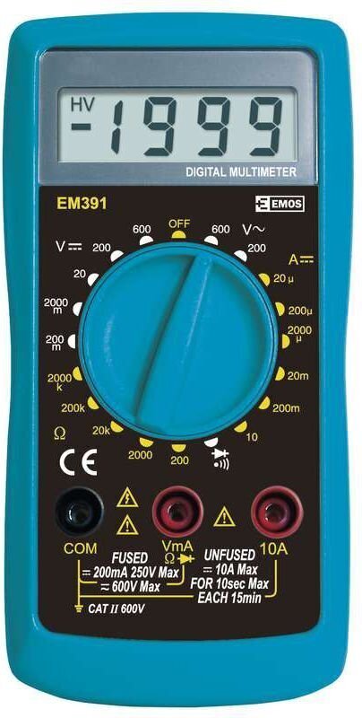 Digitālais multimetrs EM391 cena un informācija | Rokas instrumenti | 220.lv