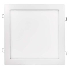 Светодиодная панель 300x300 квадратная белая, встраиваемая 24W NW IP20 цена и информация | Монтируемые светильники, светодиодные панели | 220.lv