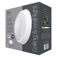 Led- Griestu, sienas lampa 14W WW IP54