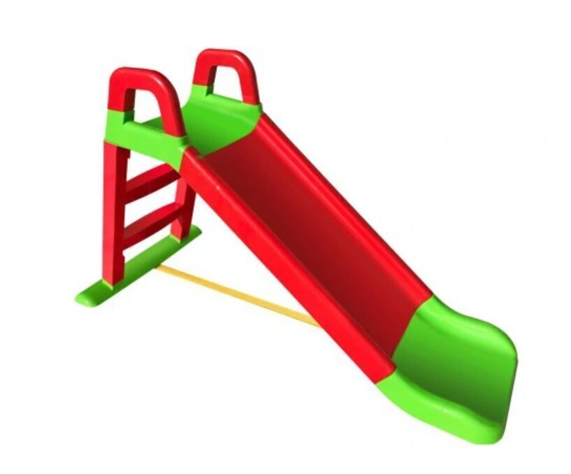 Slīdkalniņš, sarkans, 140 cm цена и информация | Slidkalniņi, kāpšanas konstruktori | 220.lv
