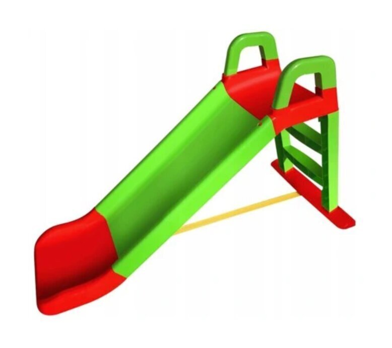 Slidkalniņš, zaļš, 140 cm cena un informācija | Slidkalniņi, kāpšanas konstruktori | 220.lv