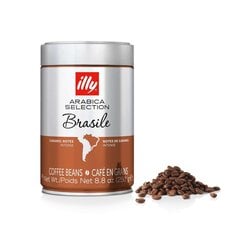 Pupiņu kafija Illy Arabica Selection Brazīlija ,250g cena un informācija | Kafija, kakao | 220.lv