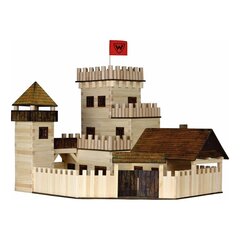 Деревянный клейкий набор - Замок цена и информация | Развивающие игрушки | 220.lv