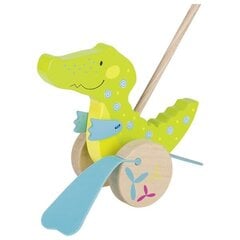 Koka stūmējs Krokodils 18 mēn + cena un informācija | Rotaļlietas zīdaiņiem | 220.lv