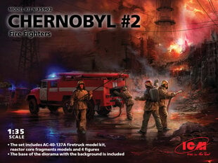 Līmējošais modelis ICM 35902 Černobiļas ugunsdzēsēji 1/35 cena un informācija | Līmējamie modeļ | 220.lv