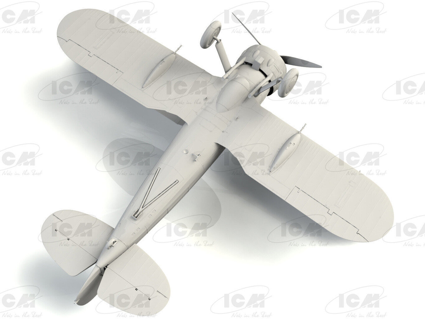 Līmējošais modelis ICM 32042 Gloster Sea Gladiator Mk.II 1/32 цена и информация | Līmējamie modeļi | 220.lv