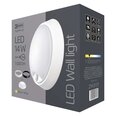 LED griestu un sienas lampa IP54 14W WW Pir