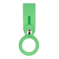 Silikona atslēgu gredzens Airtagy, zaļš cena un informācija | Mobilo telefonu aksesuāri | 220.lv