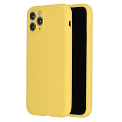 Vennus silikona vāciņš iPhone 12, dzeltens cena un informācija | Telefonu vāciņi, maciņi | 220.lv