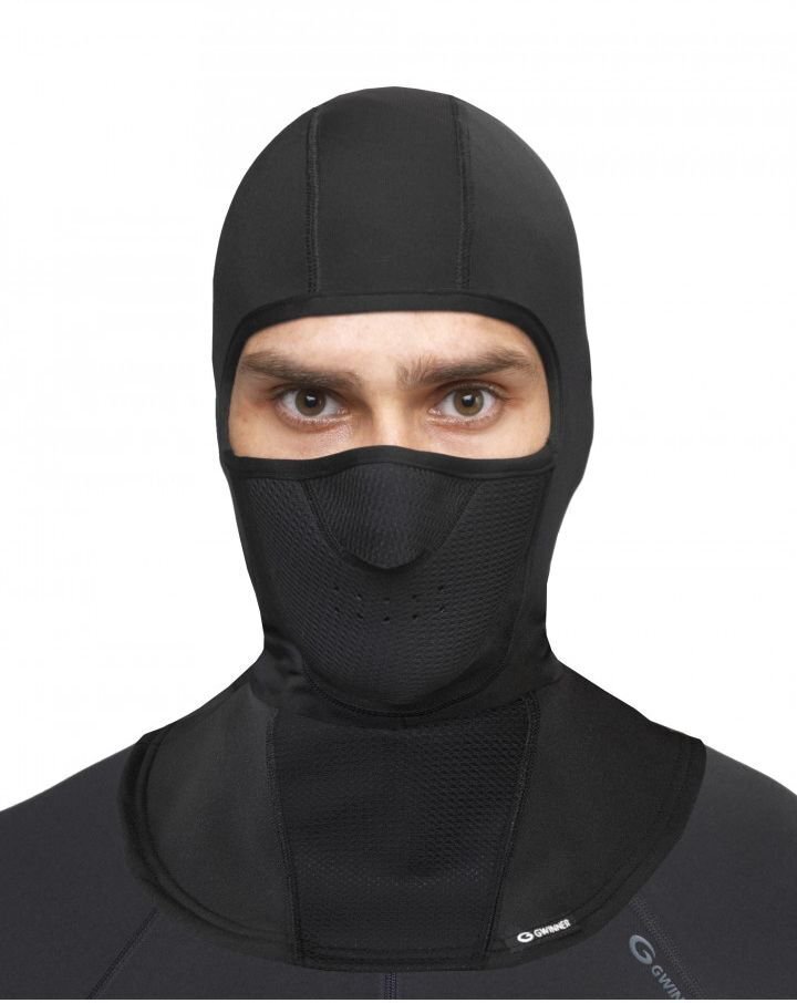 Vīriešu maska aizsardzībai no vēja, melna цена и информация | Vīriešu cepures, šalles, cimdi | 220.lv