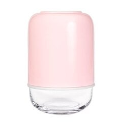 Kapsulas vāze, 18-28 cm, gaiši rozā цена и информация | Вазы | 220.lv