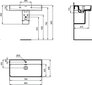 Keramikas izlietne taisnstūra formas Ideal Standard Strada II piekarināma, 80x43 cm T300101, balta цена и информация | Izlietnes | 220.lv