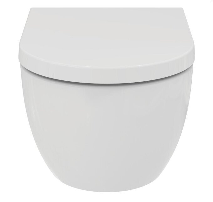 Sienas tualetes pods Ideal Standard WC Blend Curve Aquablade ar lēni aizveramu vāku T374901 / T376001 цена и информация | Tualetes podi | 220.lv