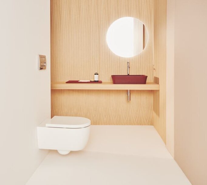 Sienas tualetes pods Ideal Standard WC Blend Curve Aquablade ar lēni aizveramu vāku T374901 / T376001 cena un informācija | Tualetes podi | 220.lv