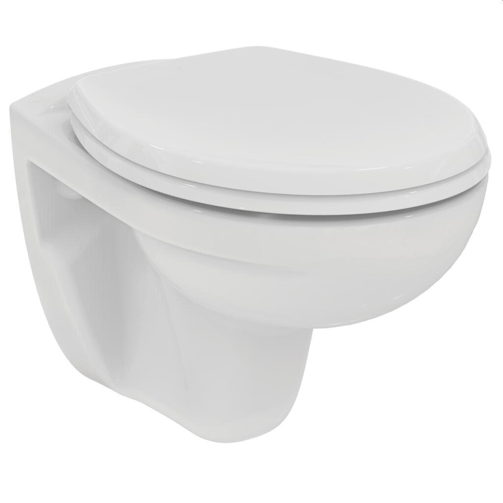 Sienas tualetes poda vāks Ideal Standard WC EUROVIT Rimless cena un informācija | Tualetes podi | 220.lv