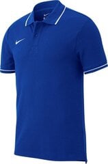 Nike футболка мужская Team Club 19 Polo 463, синяя цена и информация | Мужские футболки | 220.lv