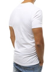 Balts vīriešu T-krekls "Jisol" cena un informācija | Vīriešu T-krekli | 220.lv