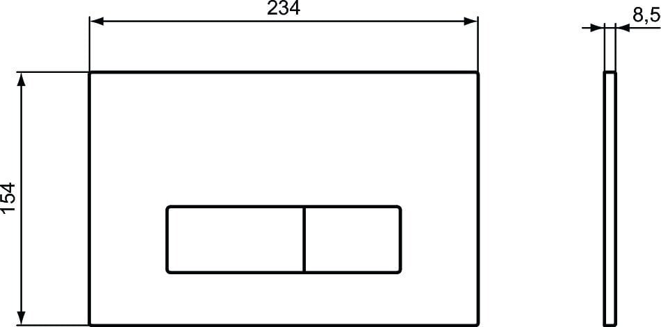 Sienas tualetes poda komplekts Ideal Standard WC CONNECT RIM ar lēni aizveramu vāku cena un informācija | Tualetes podi | 220.lv