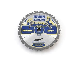 Griešanas disks WeldTec Irwin 184x30x2.4mm 24z. - 1897368 cena un informācija | Irwin Mājai un remontam | 220.lv