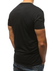 Мужская черная футболка Never цена и информация | Мужские футболки | 220.lv