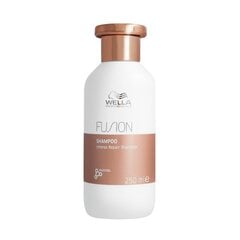 Atjaunojošs matu šampūns Wella Professionals Fusion Intensive Repair Shampoo, 250 ml cena un informācija | Šampūni | 220.lv