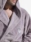 Vīriešu peldmētelis Iwo Grey цена и информация | Vīriešu halāti, pidžamas | 220.lv