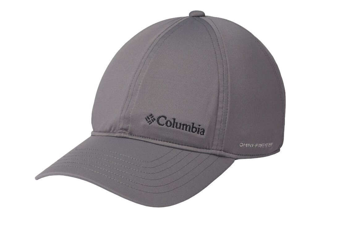 Cepure vīriešiem Columbia Coolhead II Ball Cap 1840001023, pelēka cena un informācija | Vīriešu cepures, šalles, cimdi | 220.lv