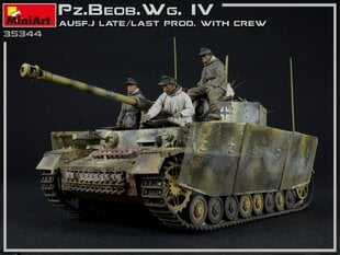 Клеющаяся модель MiniArt 35344 Pz.Beob.Wg.IV Ausf. J Late/Last Prod. 2 IN 1 W/CREW 1/35 цена и информация | Склеиваемые модели | 220.lv