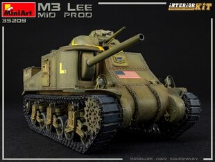 Līmējamais modelis MiniArt 35209 M3 Lee Mid Prod. Interior Kit 1/35 cena un informācija | Līmējamie modeļi | 220.lv