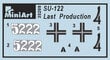 Līmējošais modelis MiniArt 35208 SU-122 (Last Production) Interior KIT 1/35 цена и информация | Līmējamie modeļi | 220.lv