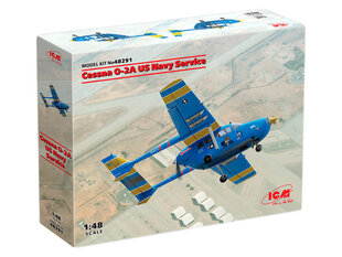 Клейкая модель ICM 48291 Cessna O-2A US Navy Service 1/48 цена и информация | Склеиваемые модели | 220.lv