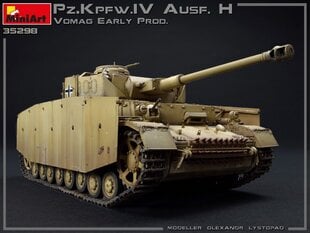 Клеющаяся модель MiniArt 35298 Pz.Kpfw.IV Ausf. H Vomag. Early Prod. (May 1943) Interior Kit 1/35 цена и информация | Склеиваемые модели | 220.lv
