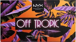 Палитра теней для век Nyx Off Tropic, 11 г, 02 Shifting Sand цена и информация | Тушь, средства для роста ресниц, тени для век, карандаши для глаз | 220.lv