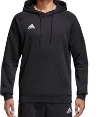Džemperis vīriešiem Adidas Core18 Hoody CE9068, melns cena un informācija | Vīriešu jakas | 220.lv
