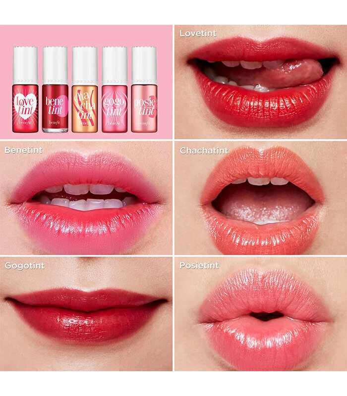 Lūpu spīdums un vaigu sārtums Benefit Benetint Lip & Cheek Stain 6 ml, Rose cena un informācija | Lūpu krāsas, balzāmi, spīdumi, vazelīns | 220.lv