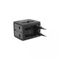 Sbox TA-23 universālais ceļojumu adapteris ar dubultu USB lādētāju цена и информация | Elektrības slēdži, rozetes | 220.lv