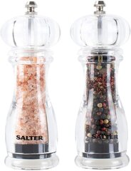 Salter 7606 CLXR Contemporary Salt & Pepper Mills цена и информация | Емкости для специй, измельчители | 220.lv