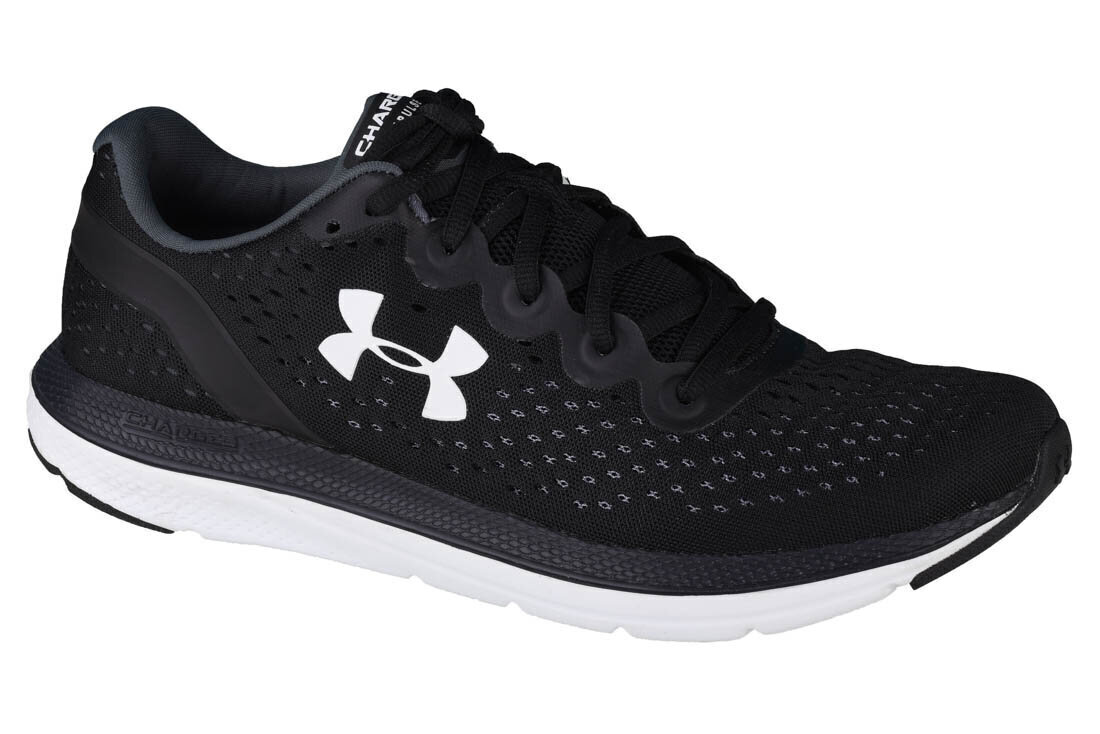 Sporta apavi vīriešiem Under Armour Charged Impulse 3021950-002, melni цена и информация | Sporta apavi vīriešiem | 220.lv