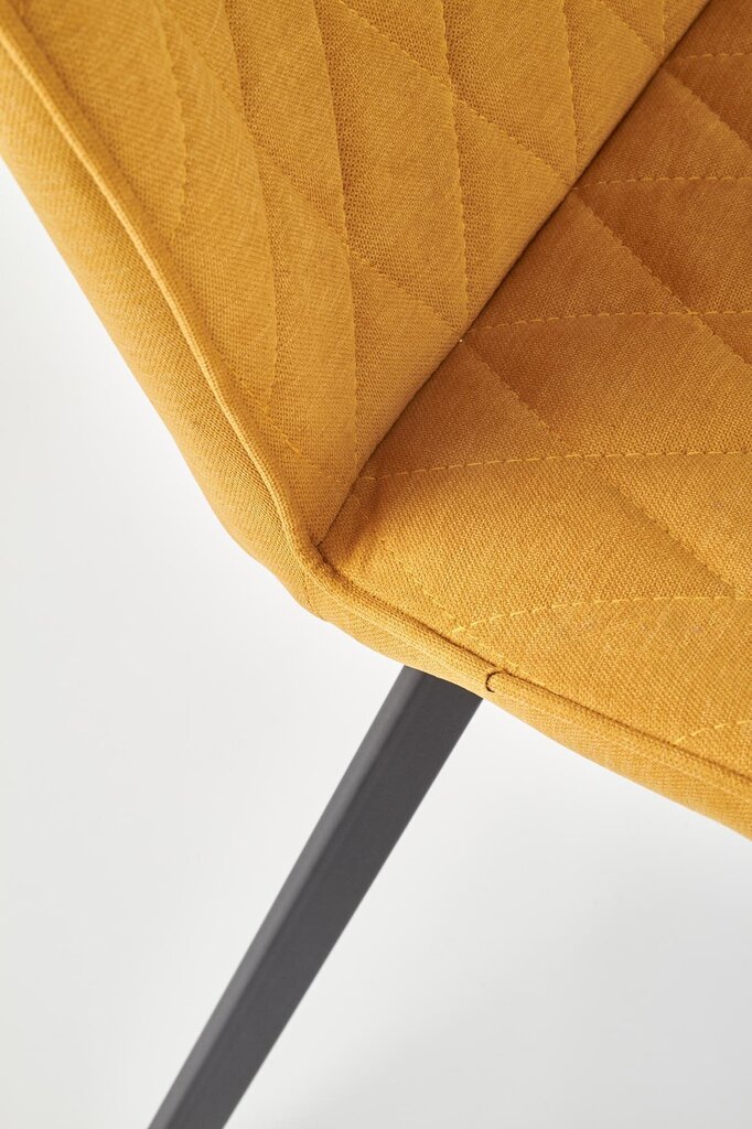 Četru krēslu komplekts Halmar K360, dzeltens cena un informācija | Virtuves un ēdamistabas krēsli | 220.lv