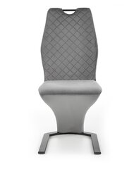 2-u krēslu komplekts Halmar K442, pelēks cena un informācija | Virtuves un ēdamistabas krēsli | 220.lv