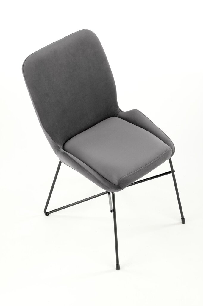 Krēsls Halmar K454, pelēks cena un informācija | Virtuves un ēdamistabas krēsli | 220.lv
