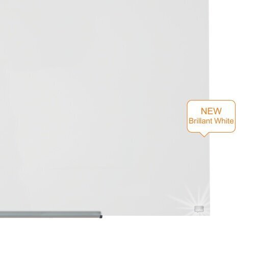 Balta, stikla magnētiskā tāfele Glass Nobo Widescreen 57 cena un informācija | Kancelejas preces | 220.lv