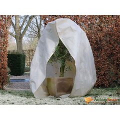 Nature augu ziemas pārsegs, rāvējslēdzējs, 70 g/m², bēšs, 3x2,5x2,5 m цена и информация | Средства для ухода за растениями | 220.lv